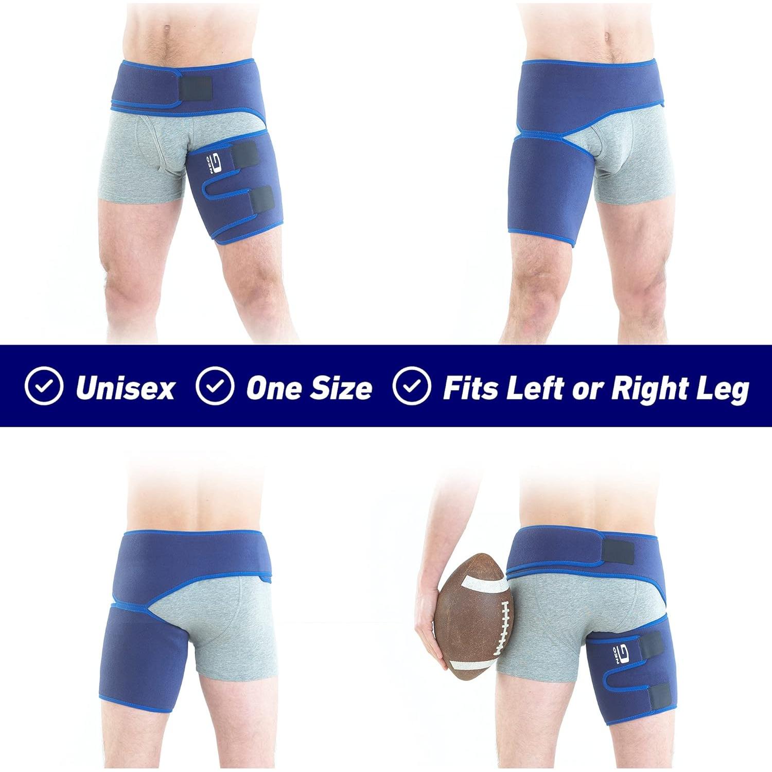Faja de ingle Neo-G unisex para lesiones de muslo y isquiotibiales