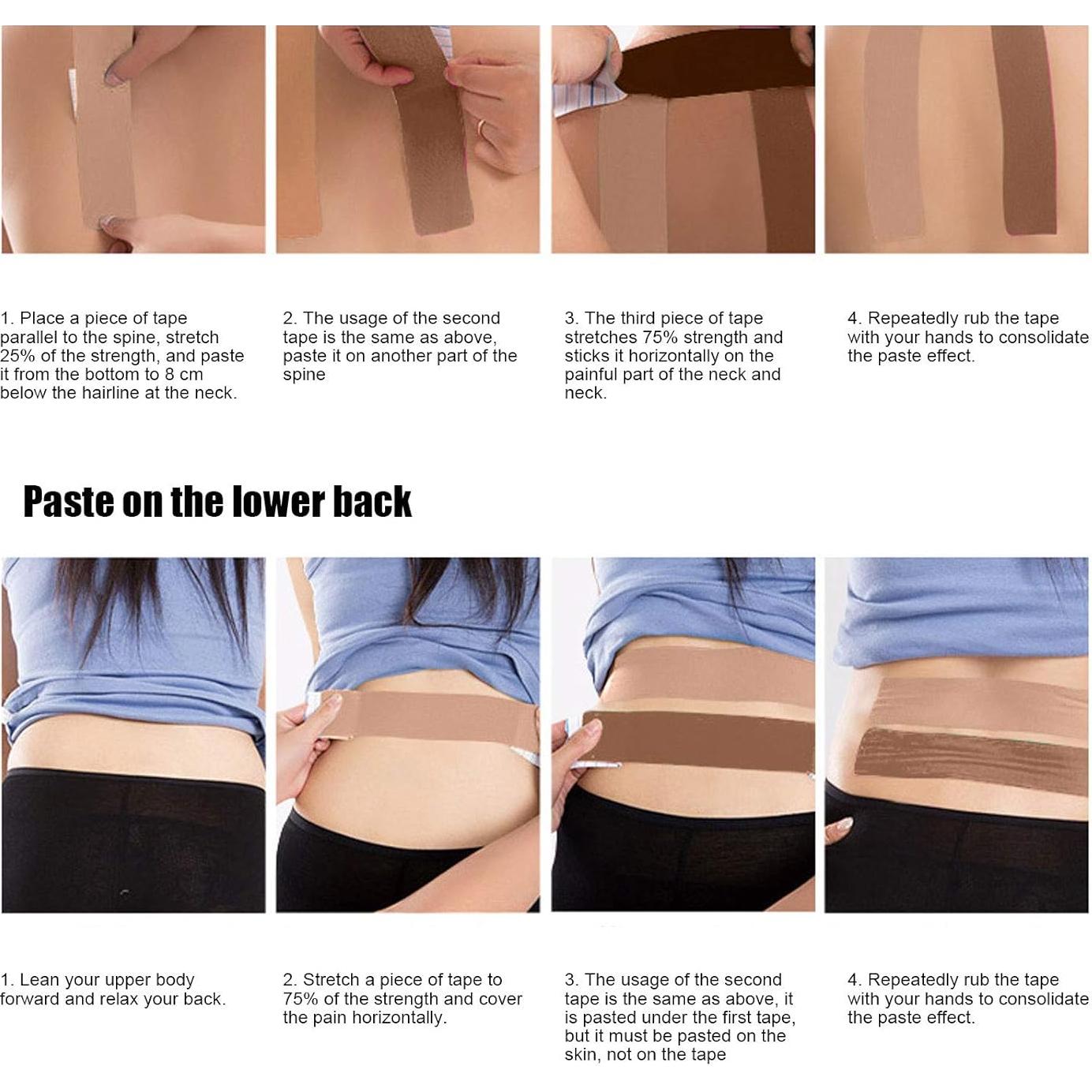 Cinta Kinesiológica Deportiva 5cm x 5m - Alivio Muscular