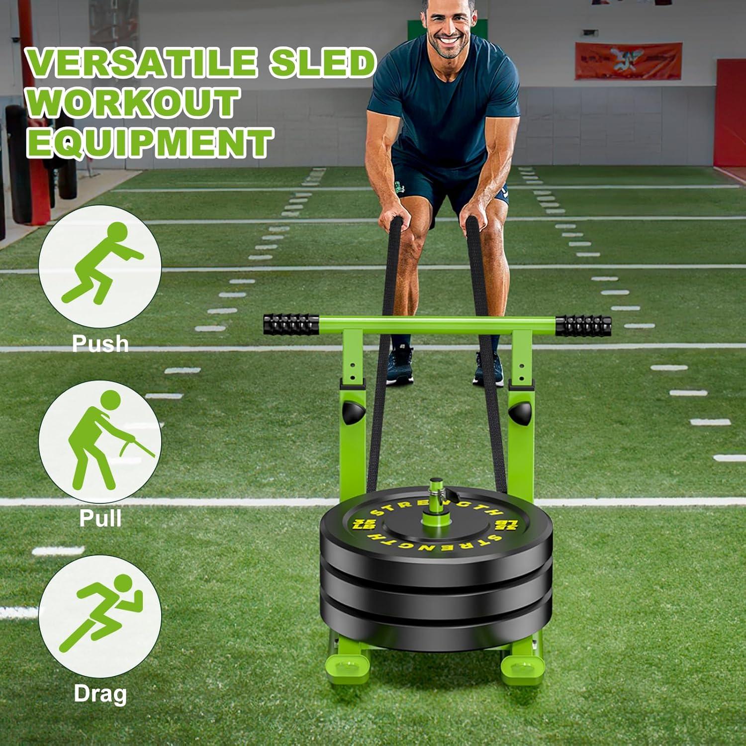 Trineo de Peso Choiana SP0513 para Entrenamiento de Fuerza