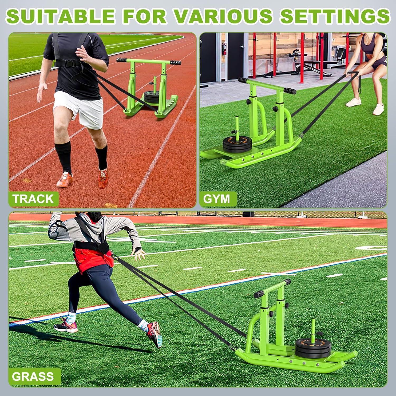 Trineo de Peso Choiana SP0513 para Entrenamiento de Fuerza