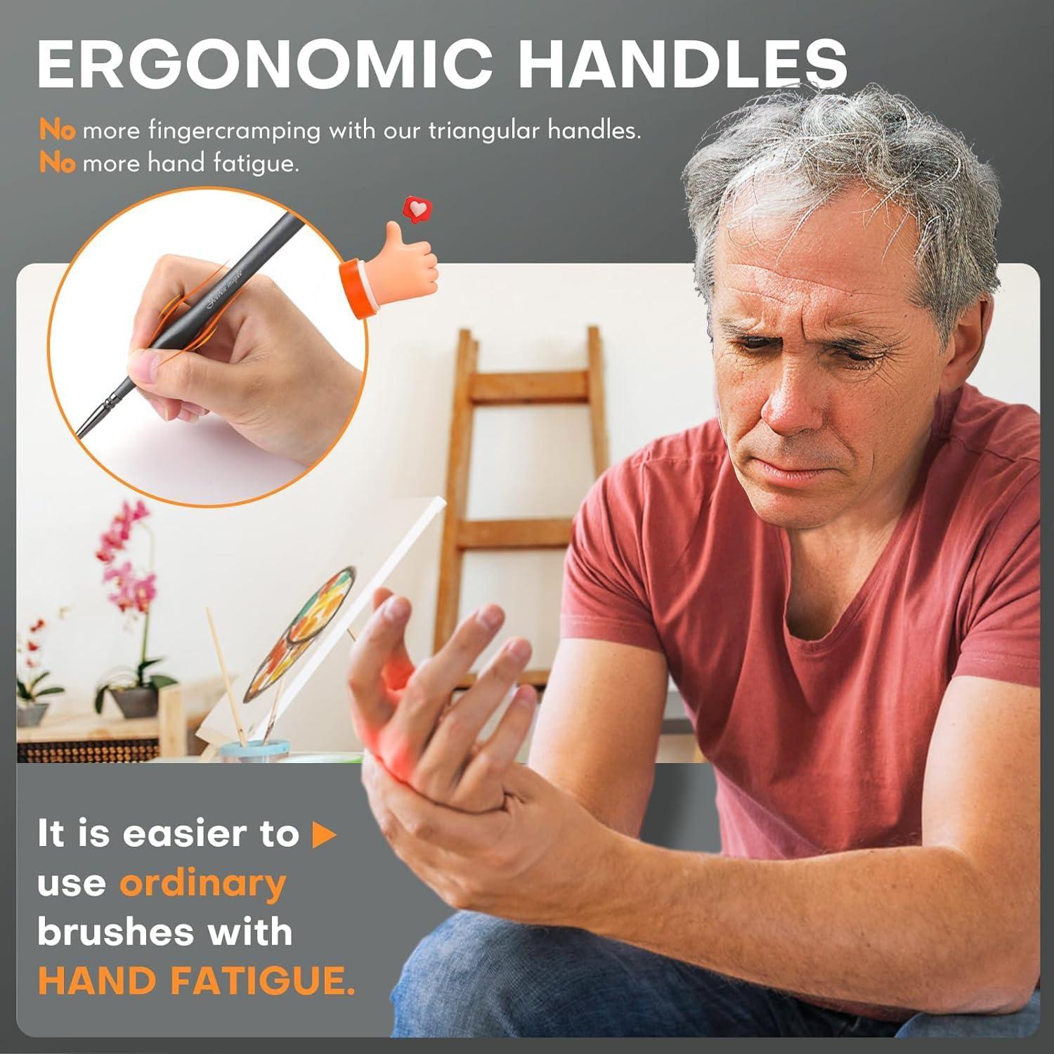 Set de Pinceles Miniatura Golden Maple 15pcs - Detalle Fino