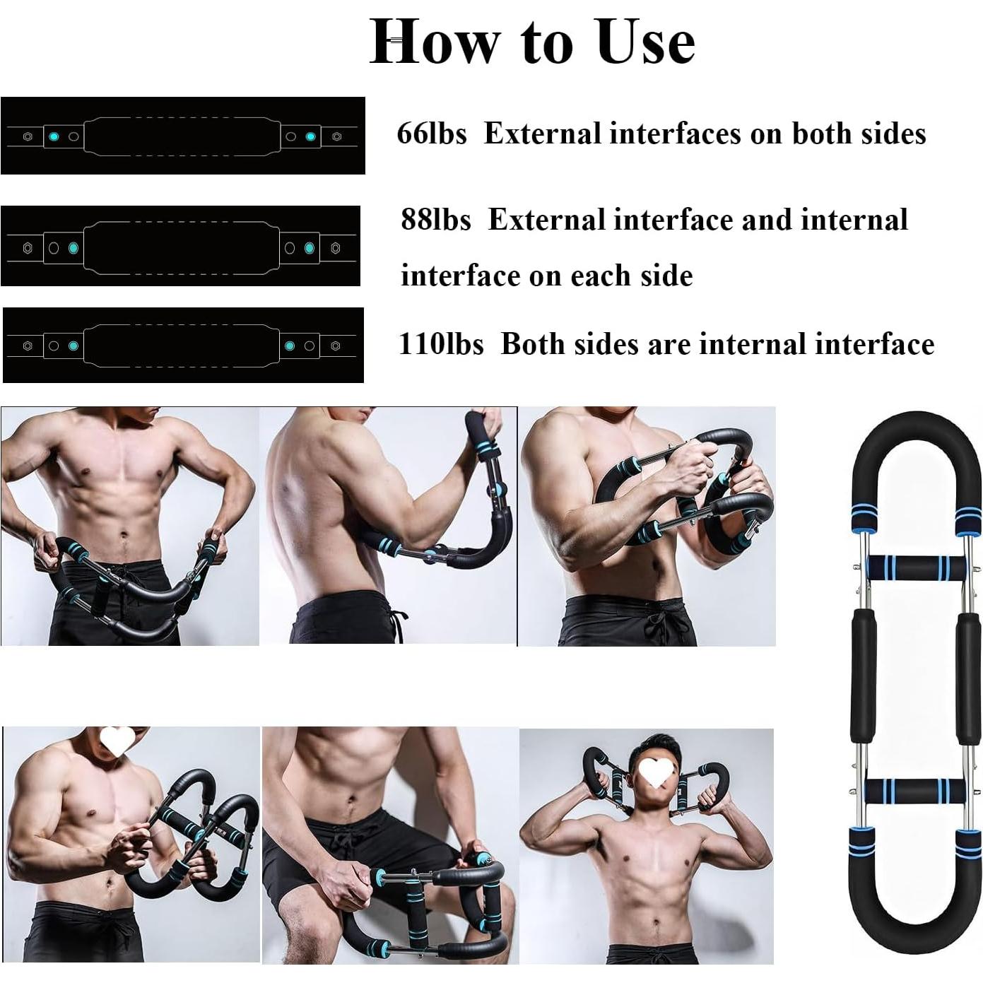 Entrenador de Brazos CARETHYS CA383 Ajustable 18-45kg