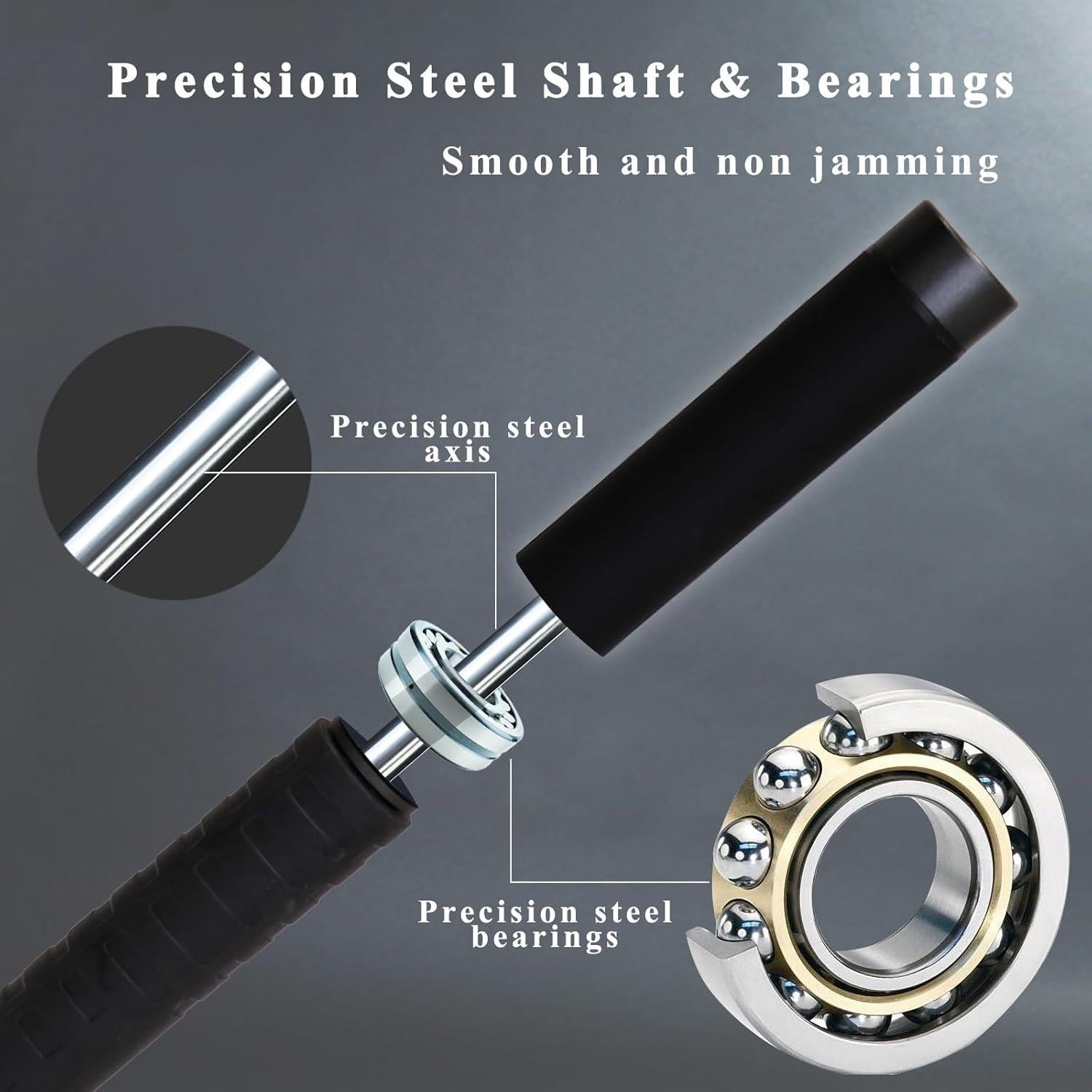 Palillo de Masaje para Músculos FstChoyis - 43.2 cm Negro