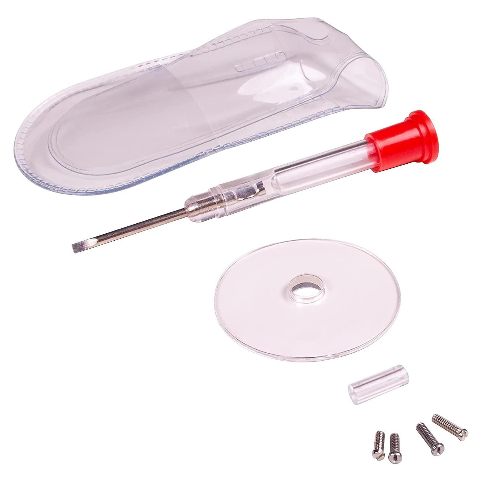 Kit de Reparación de Gafas Apex - 4 Piezas con Destornillador