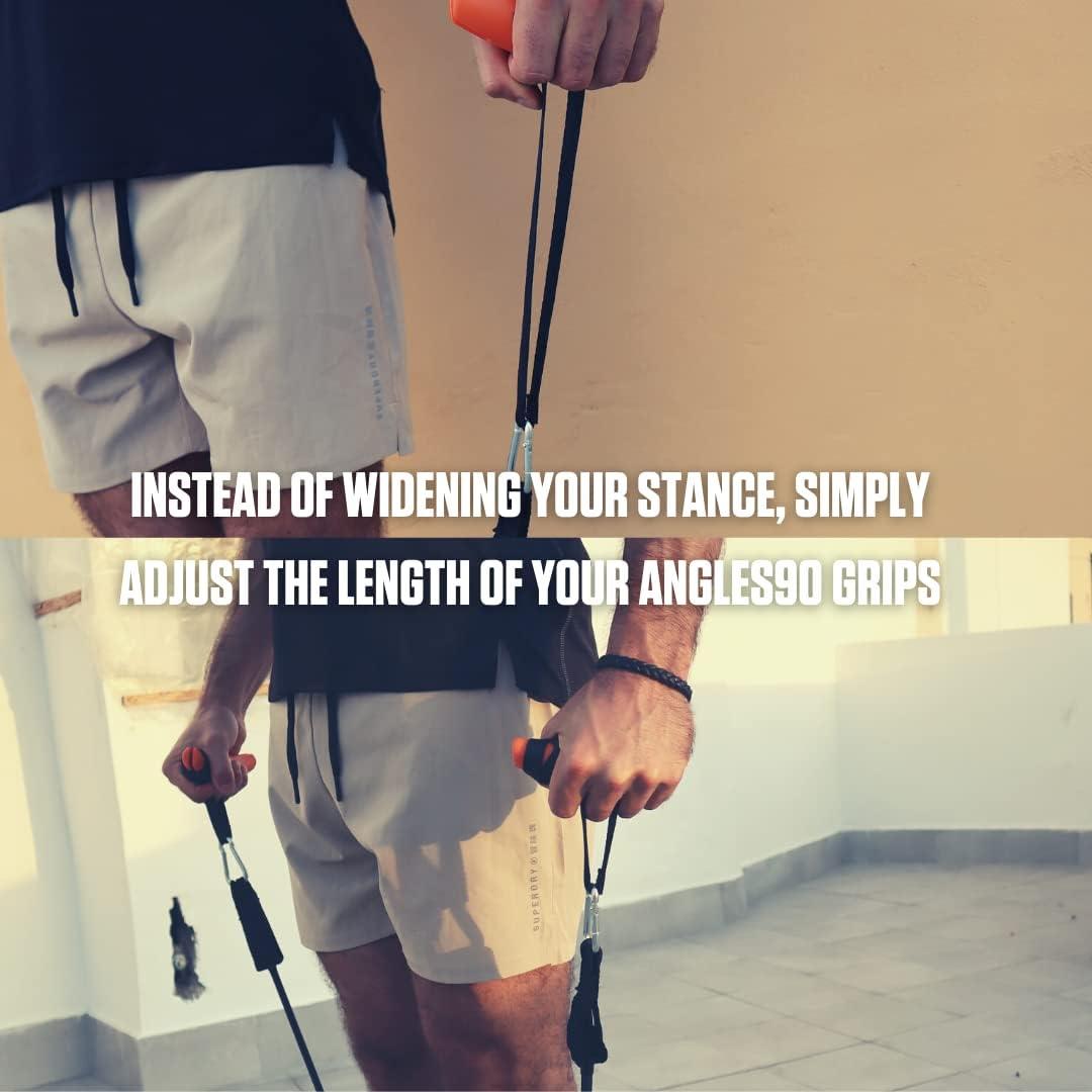 Bandas de Resistencia Angles90 - Ajustables para Entrenamiento en Casa