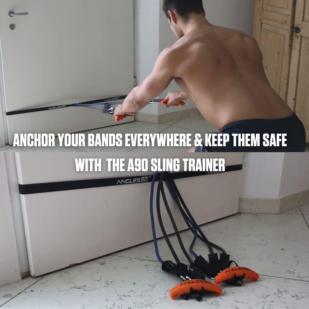 Bandas de Resistencia Angles90 - Ajustables para Entrenamiento en Casa