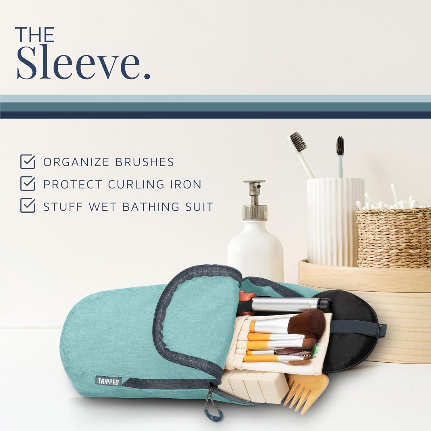 Juego de Neceseres TRIPPED Viaje Colgante + Bolsa TSA 311