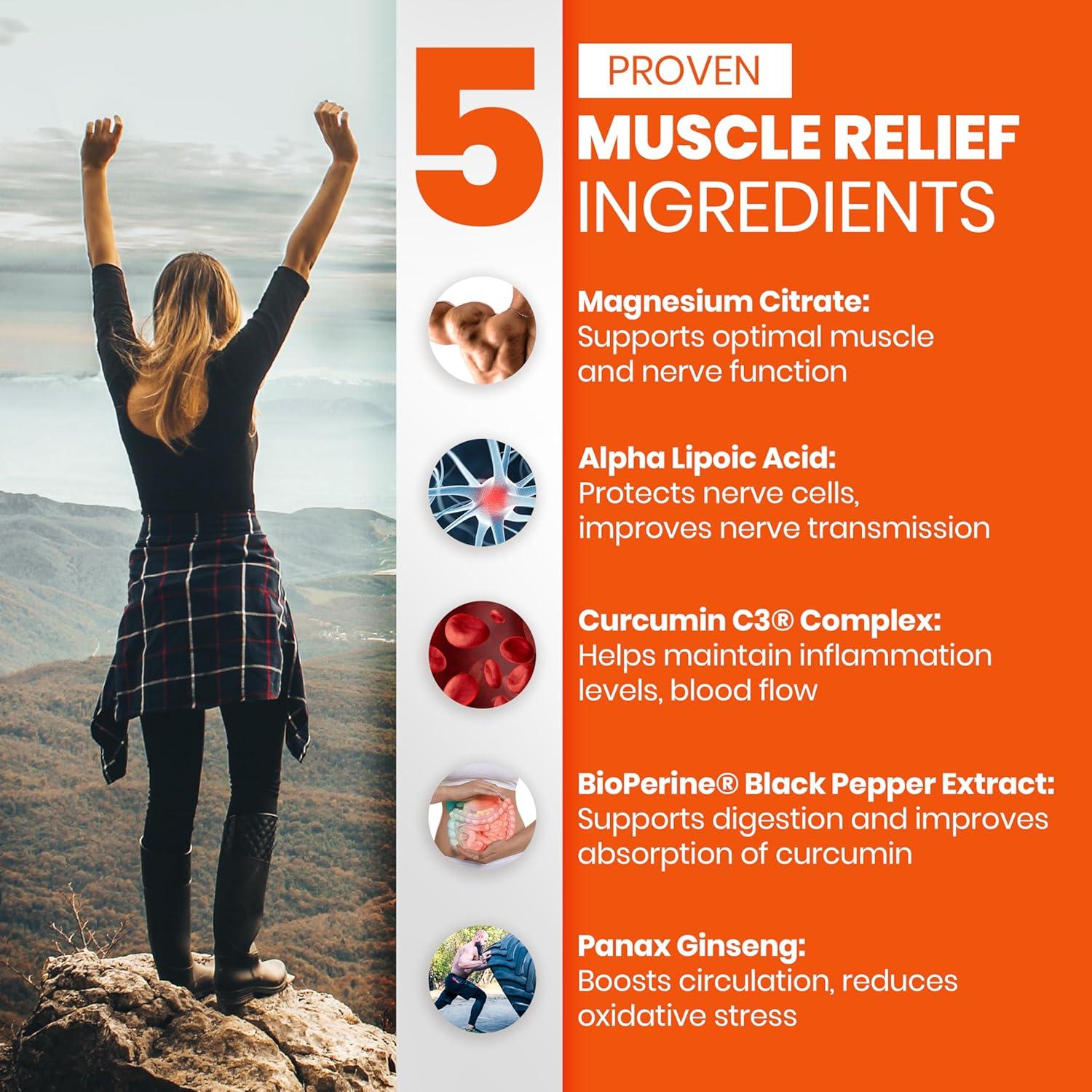 Suplemento Natural SaltWrap Mag 3D - Alivio Muscular y Nervioso