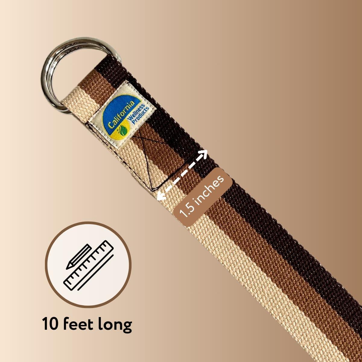 Correa de Yoga Ajustable 3.05m Productos de Bienestar