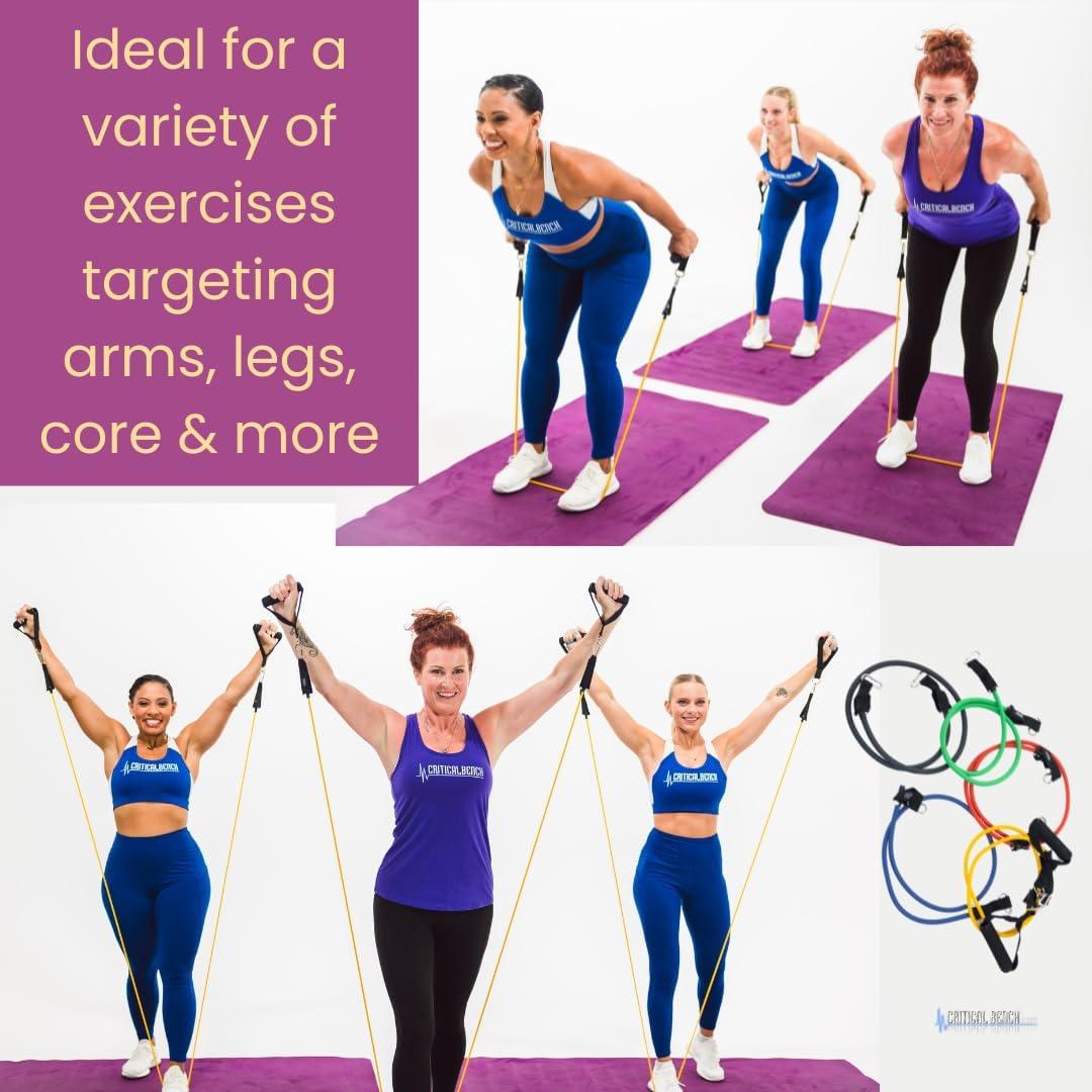 Bandas de Tono de Resistencia CRITICAL BENCH.COM - 5 Niveles