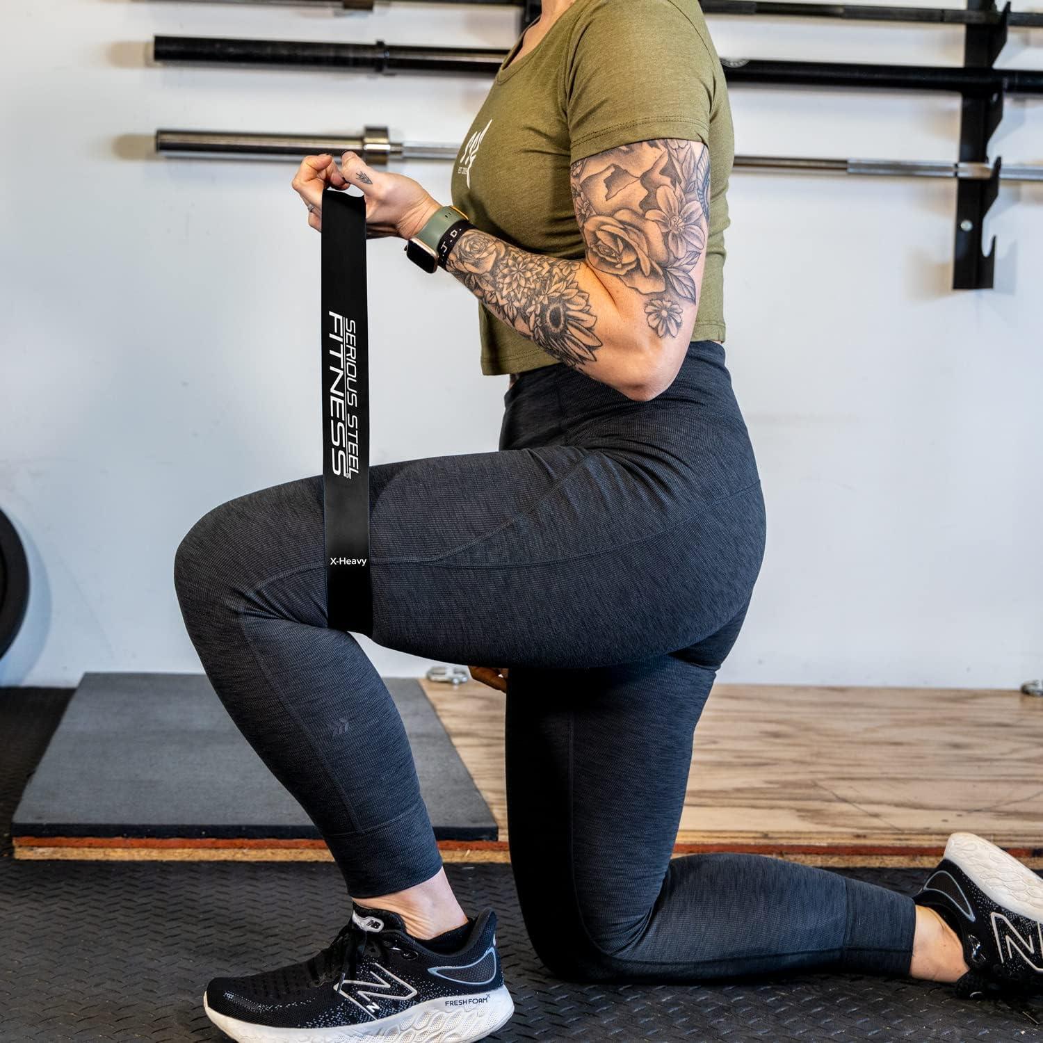 Bandas de Resistencia Mini Loop Serious Steel Fitness 10 Pzas