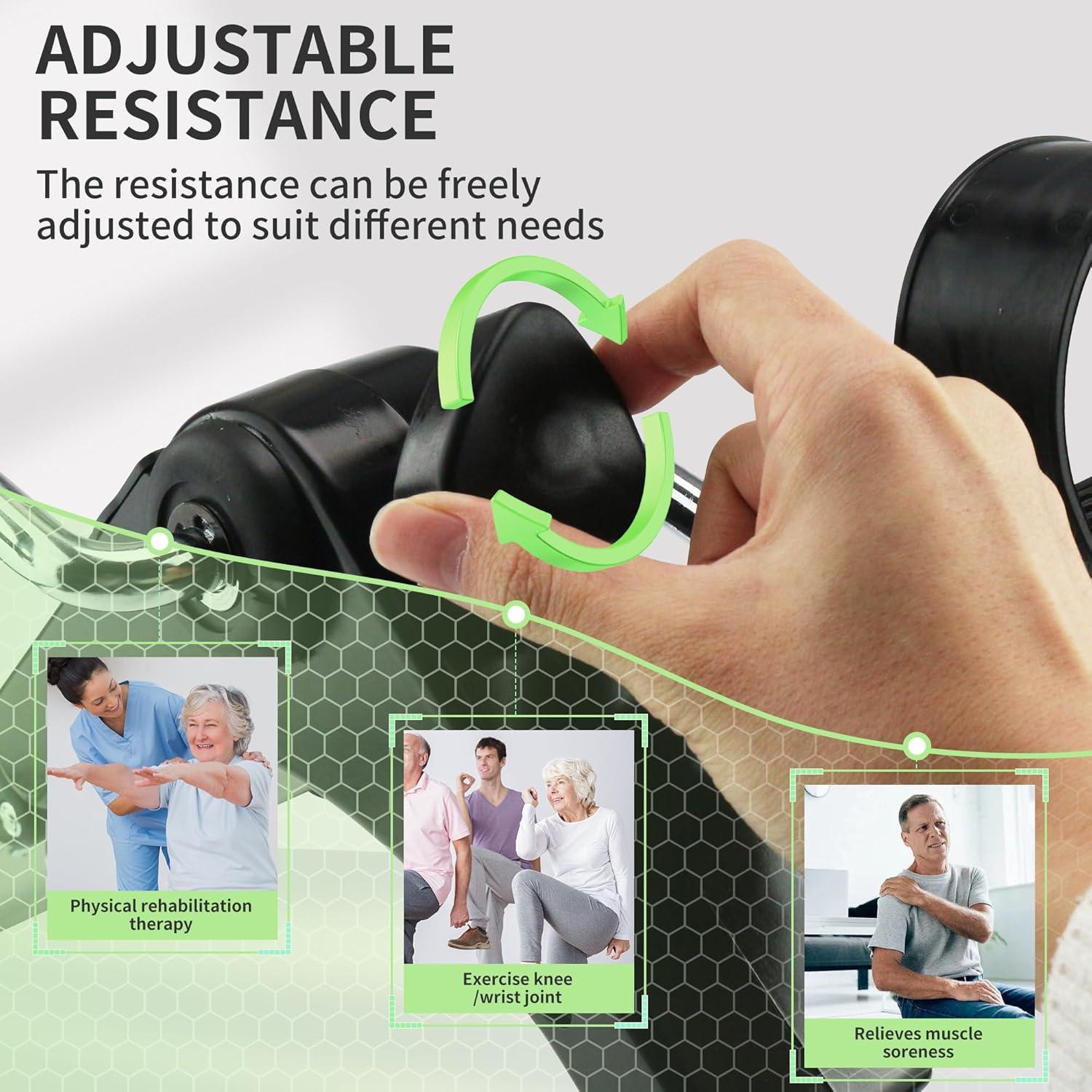 Ejercitador de Pedales Bajo Escritorio LIWEIWEI MI-TBJ1 Resistencia Ajustable