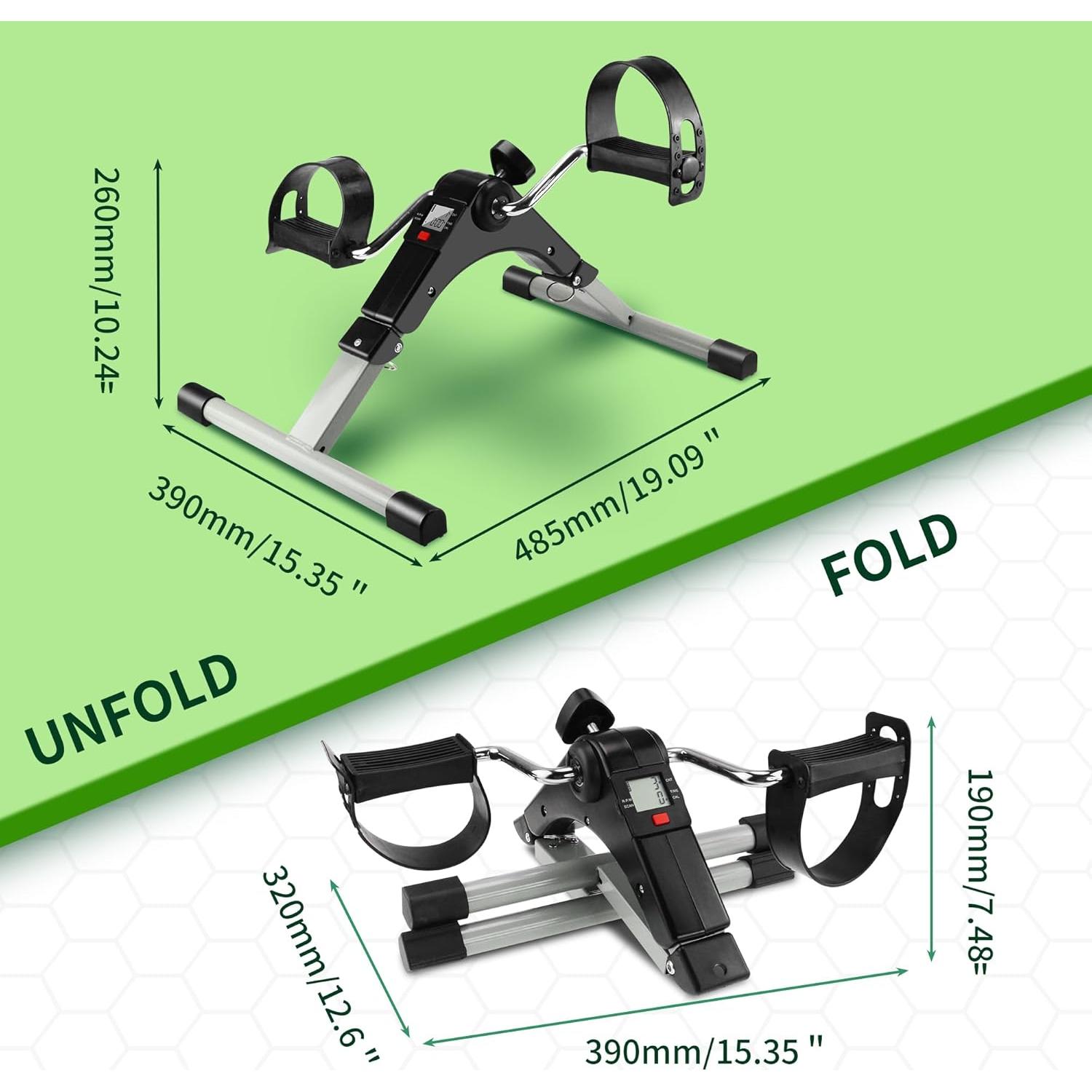 Ejercitador de Pedales Bajo Escritorio LIWEIWEI MI-TBJ1 Resistencia Ajustable