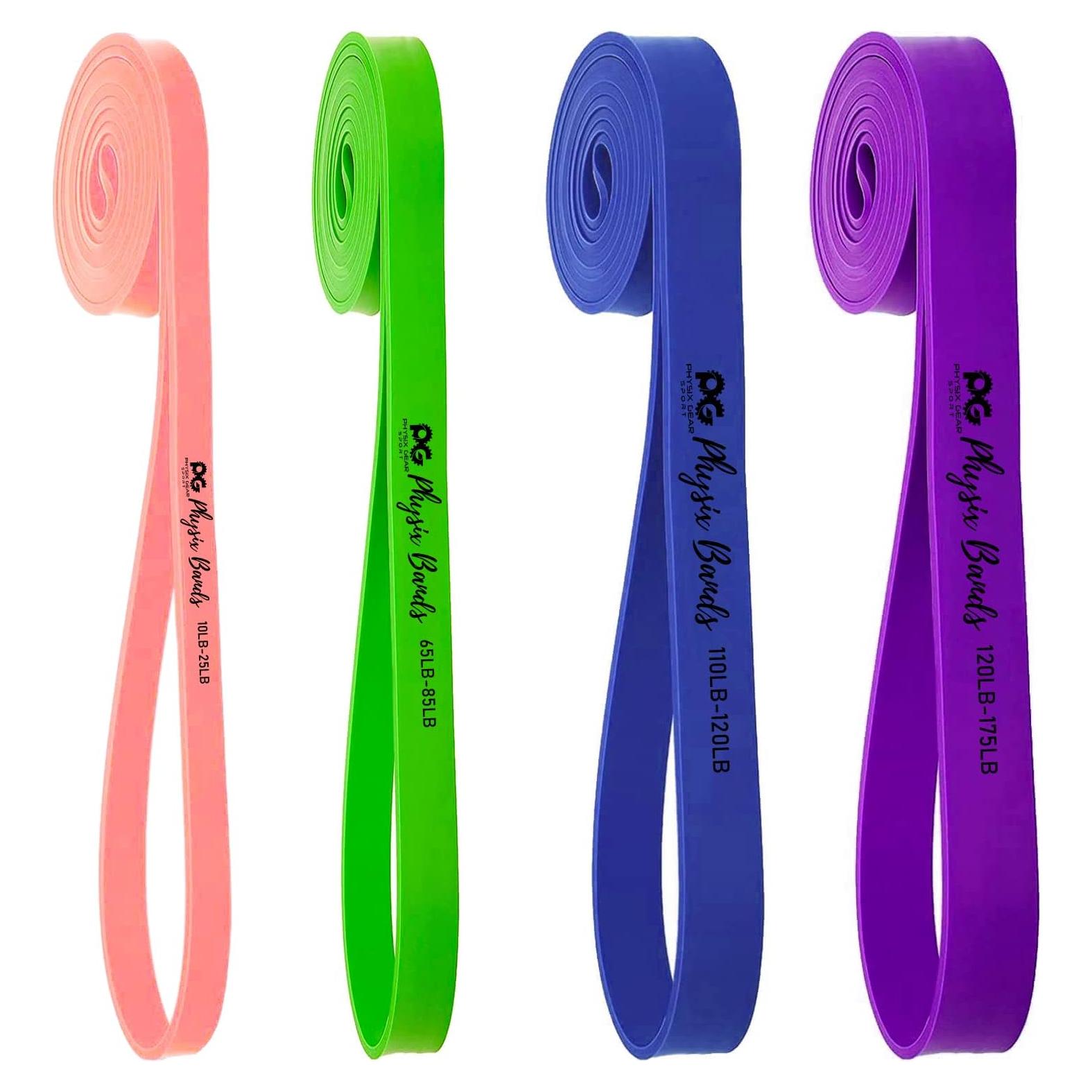 Conjunto de bandas de resistencia Physix Gear 4 unidades