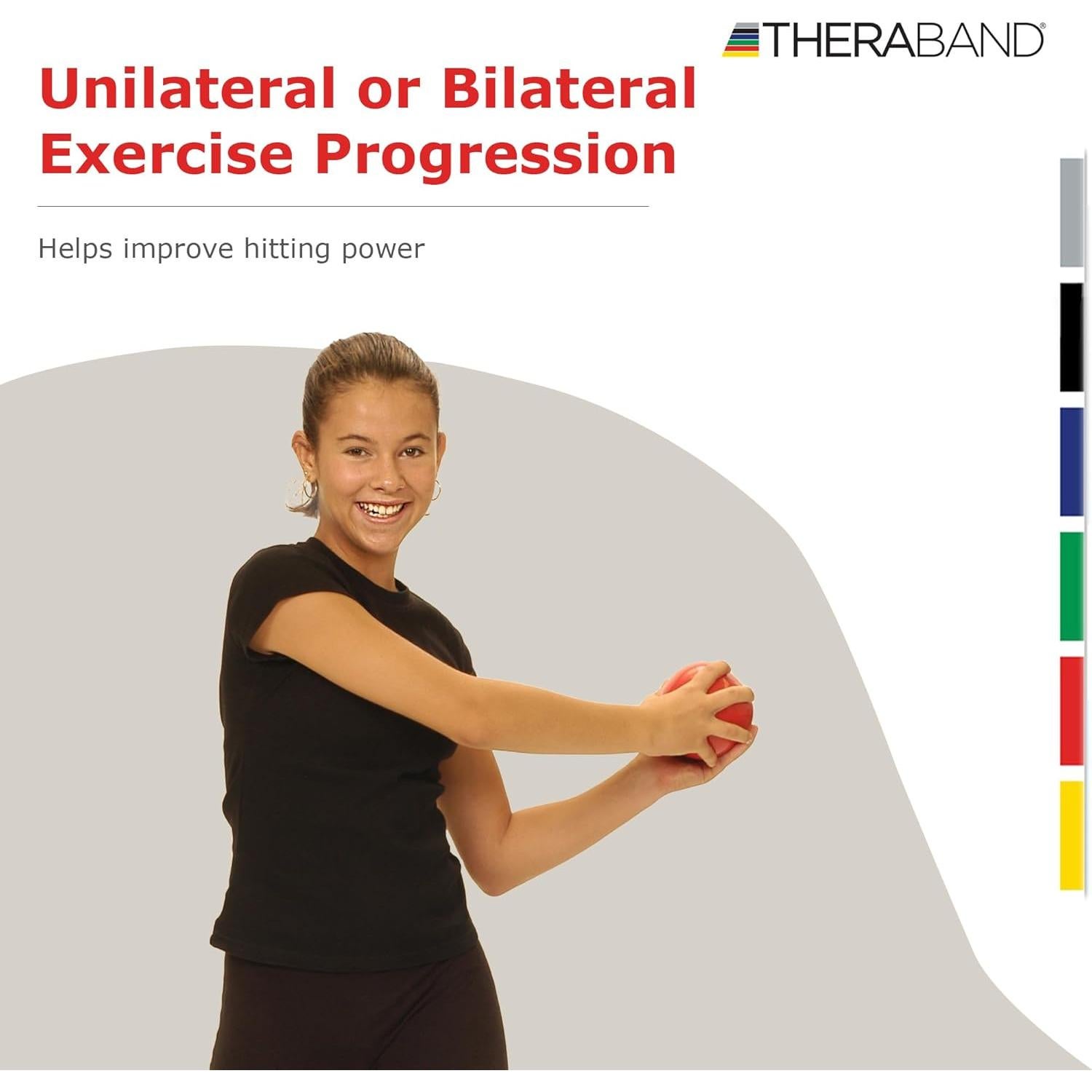 Pelota Isotónica THERABAND Azul 2.49 kg para Ejercicio