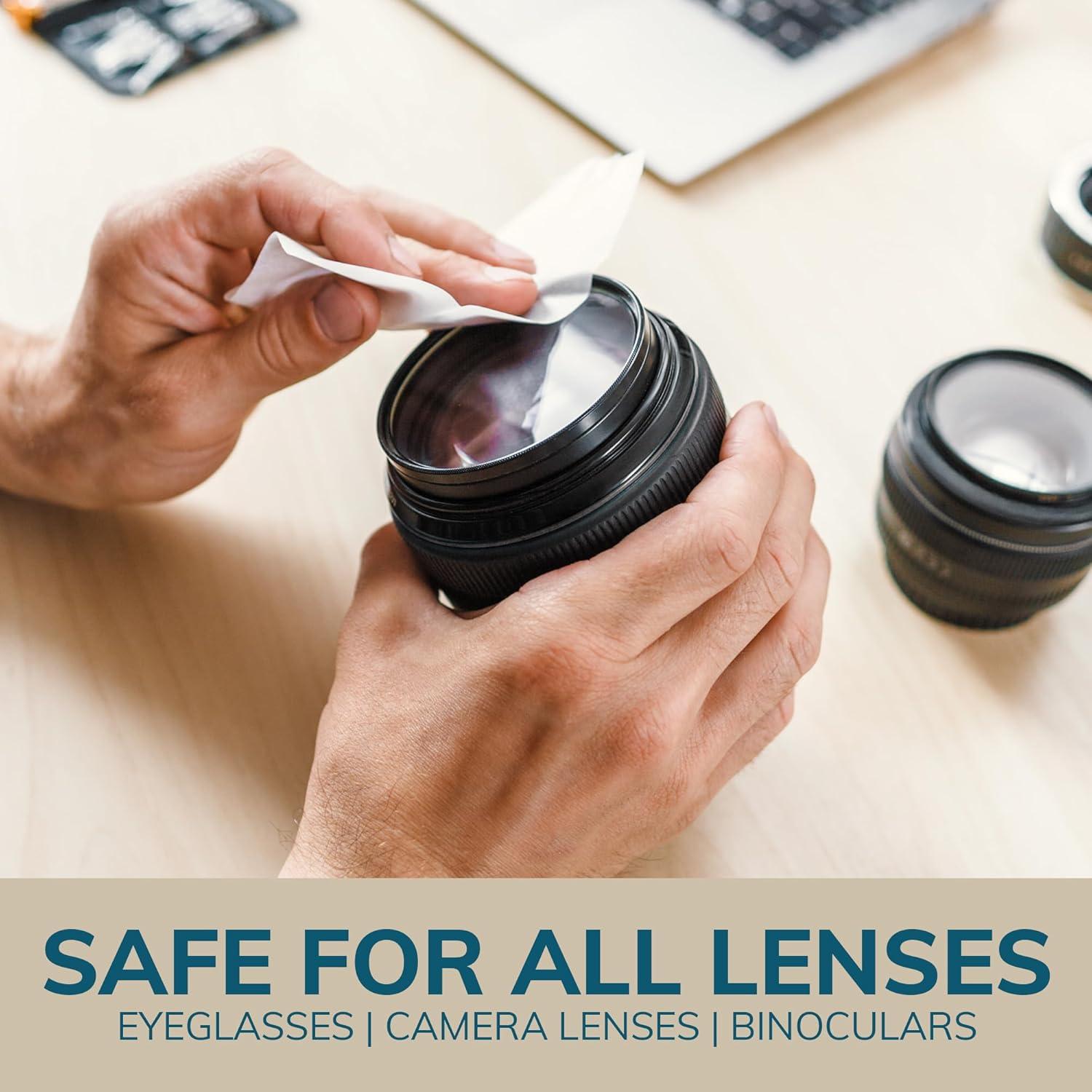 Toallitas de limpieza de lentes Mindful Design 210 unidades