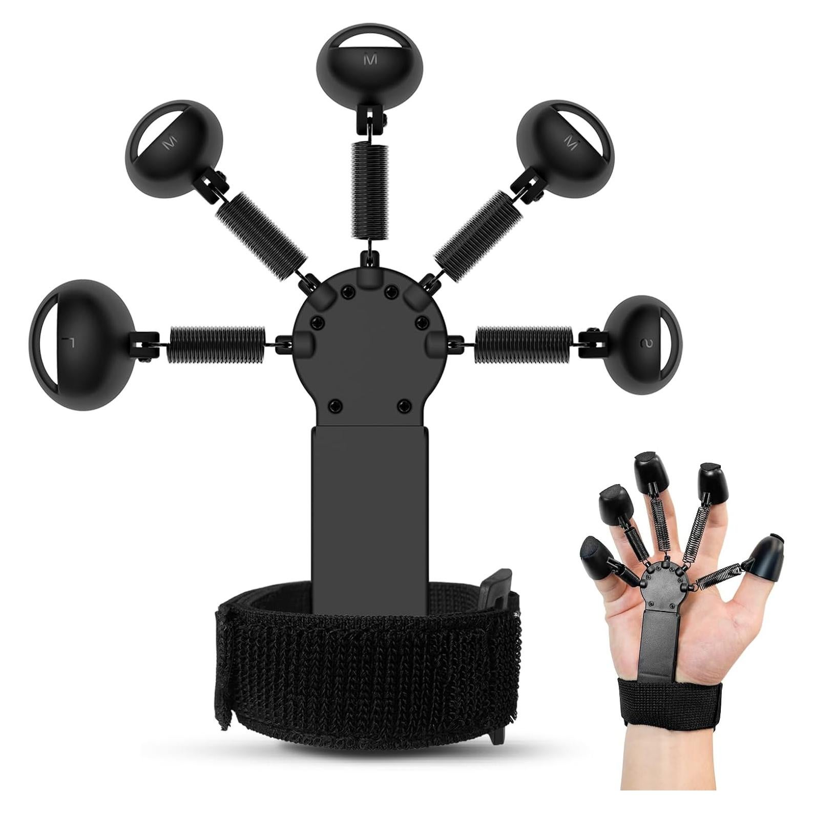 Ejercitador de Fuerza de Agarre de Dedos Foiueyga - Rehabilitación