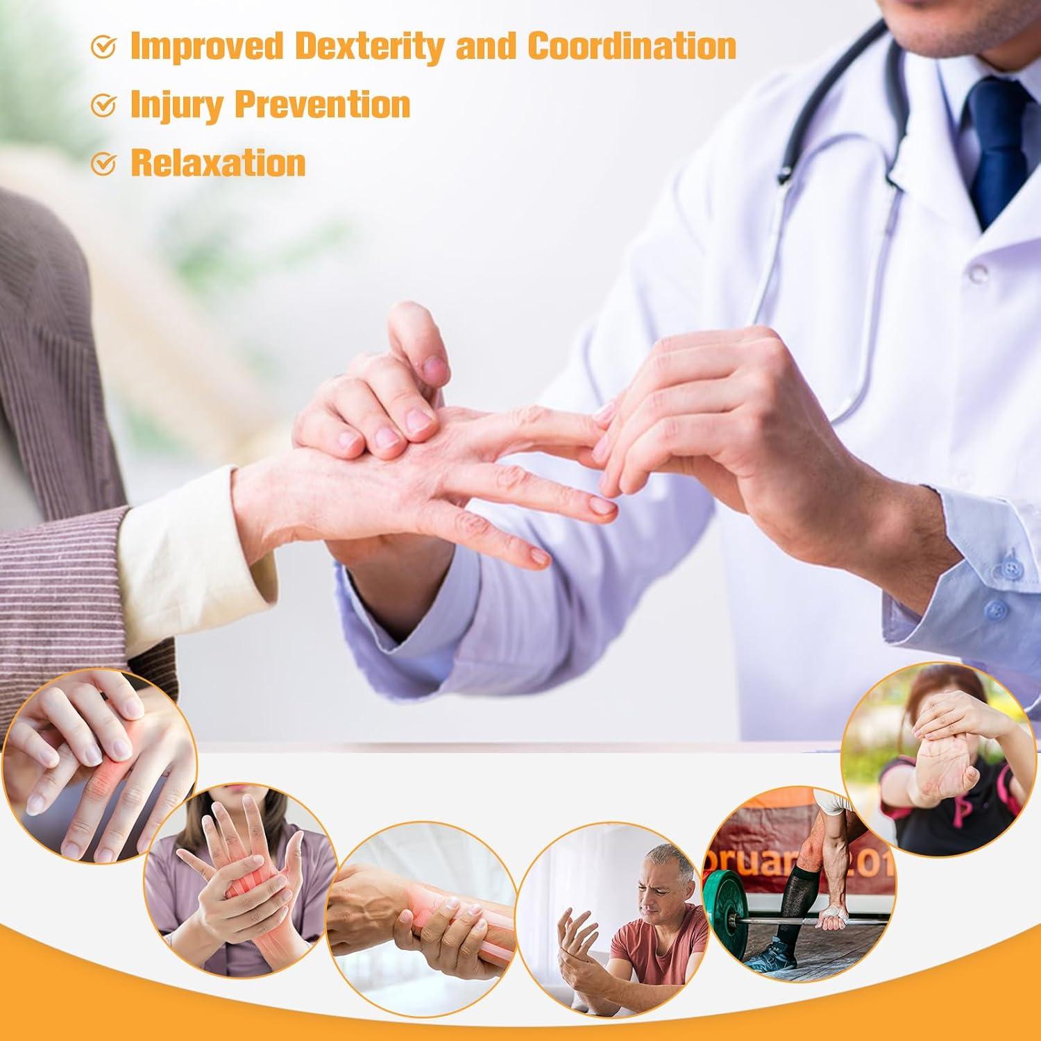 Ejercitador de Fuerza de Agarre de Dedos Foiueyga - Rehabilitación