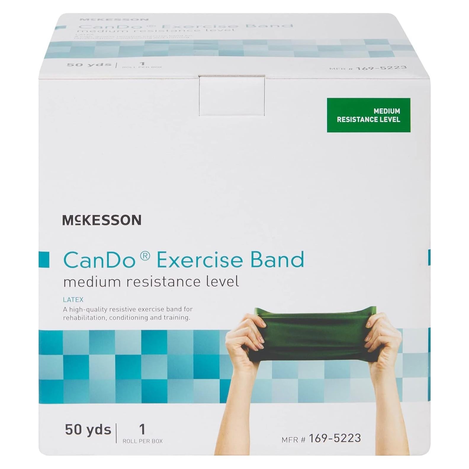 Banda de Resistencia McKesson Can Do Verde 12.7x127cm Resistencia Media