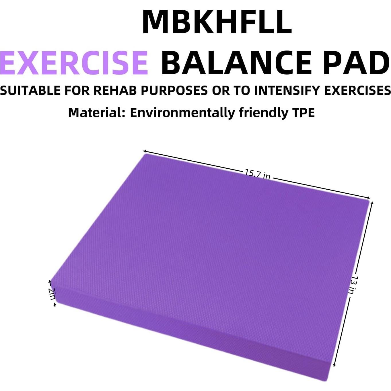 Almohadilla de Equilibrio MBKHFLL 39.9x33x5.1cm Antideslizante