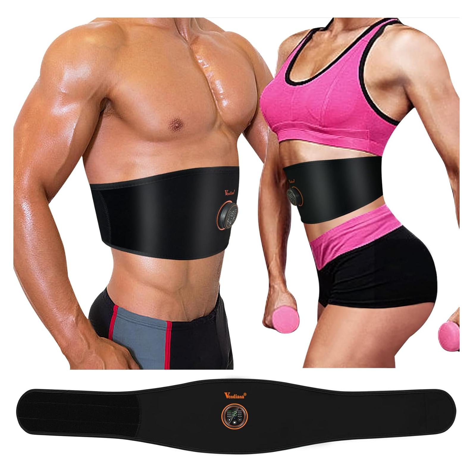 Cinturón de Fitness Vendiana EMS Tonificador Abdominal Unisex