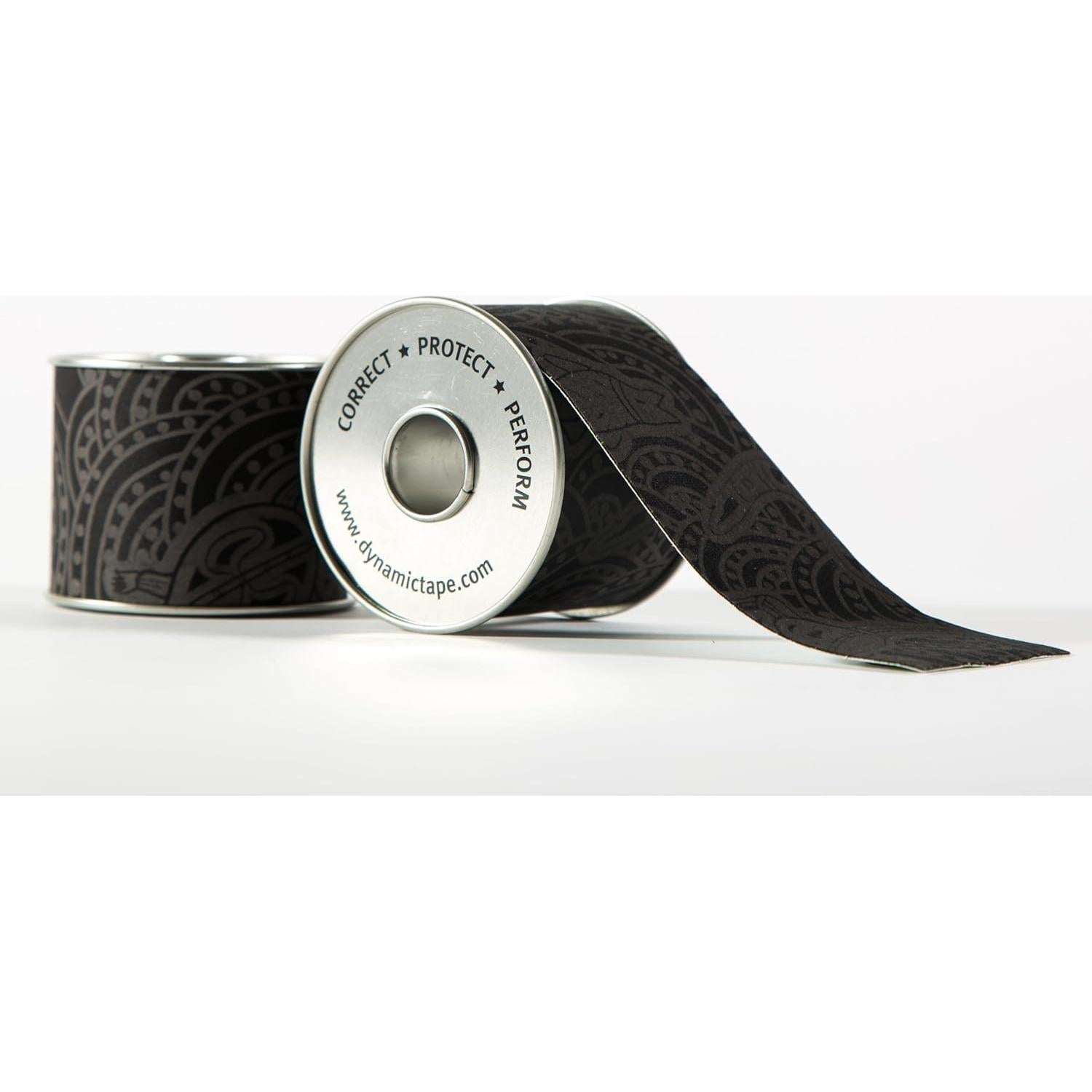 Cinta Dinámica Biomecánica 2 Rollos Eco Gris y Negro 7.62 cm