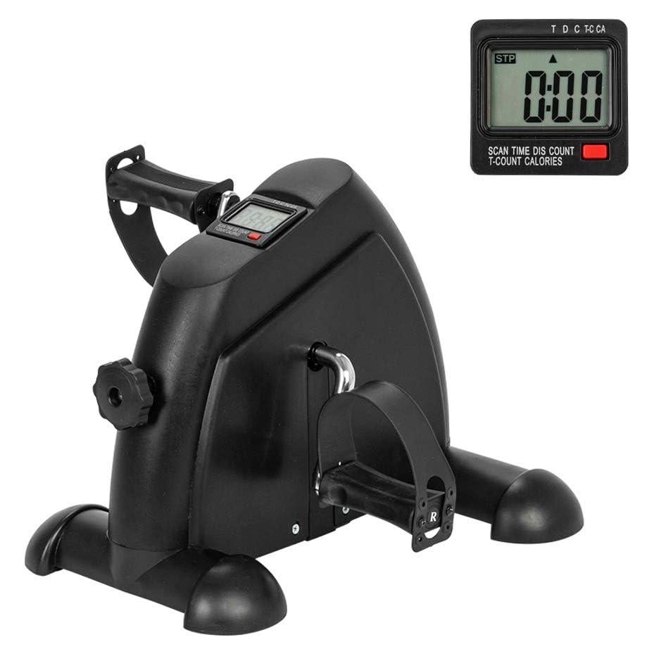 Bicicleta de Ejercicio Mini W002K con Resistencia Ajustable - Negro