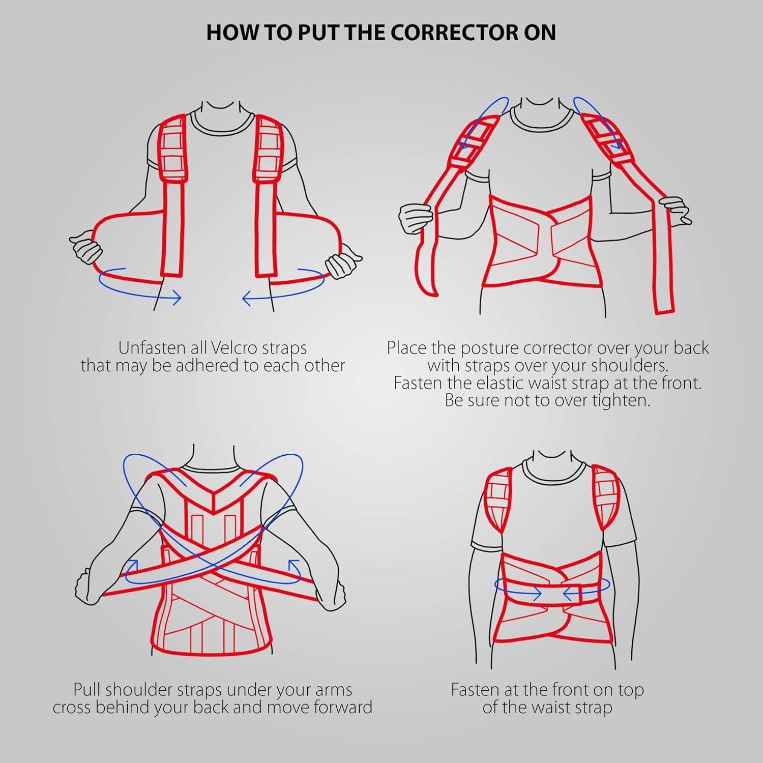 ORTONYX Soporte Lumbar Completo con Almohadilla Removible - Alivio Dolor Espalda - Mediano Negro