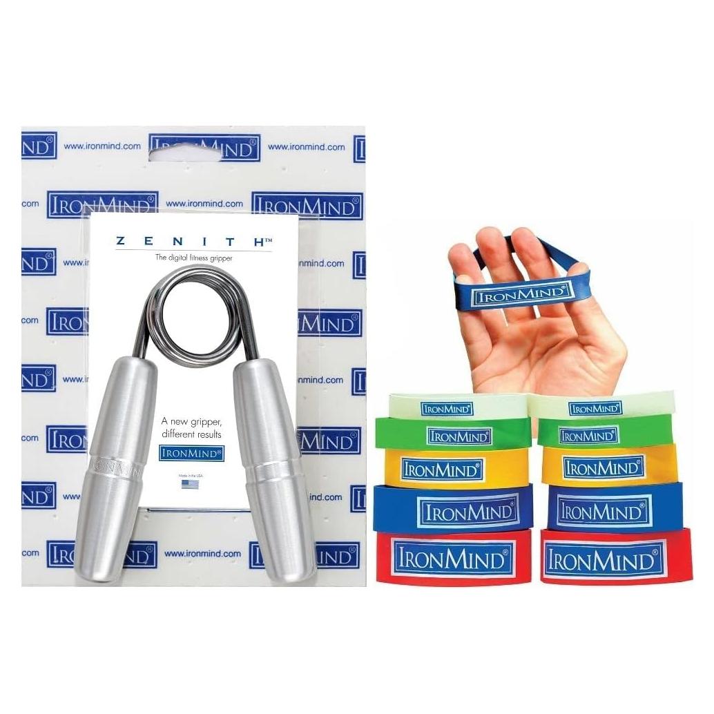 Conjunto de Agarre IronMind Zenith 3 y Bandas Expand-Your-Hand