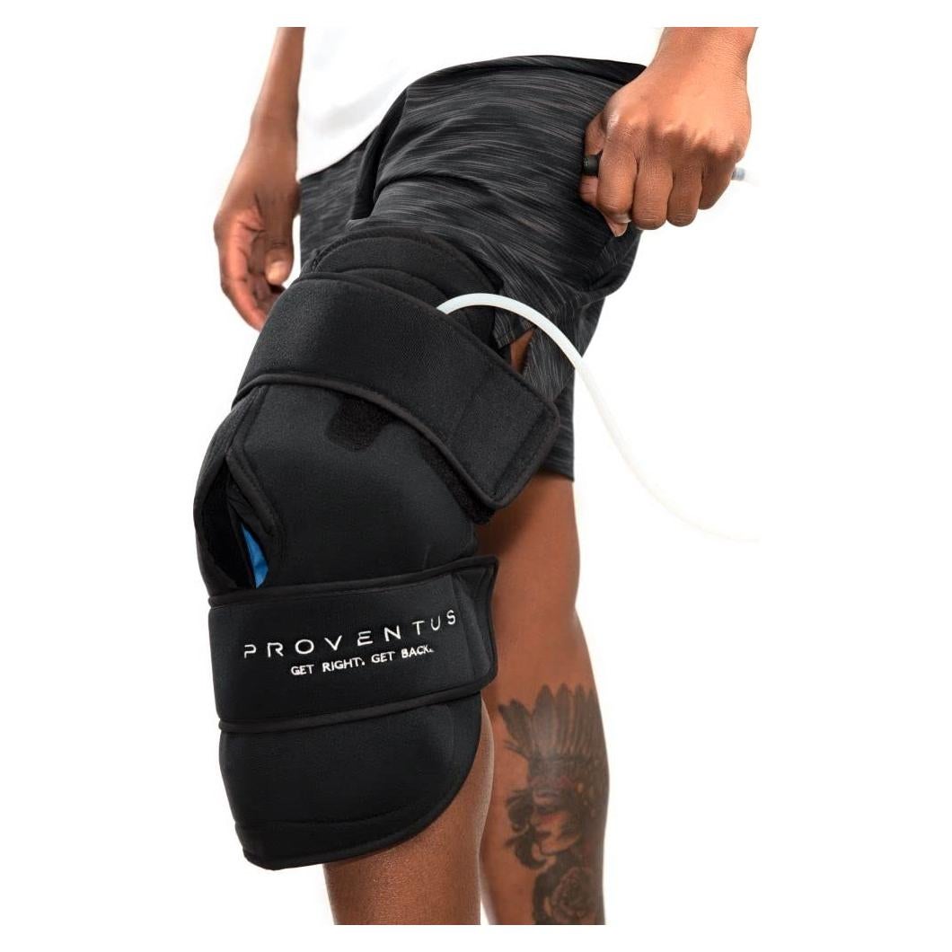 Faja de Compresión Fría para Rodilla Alivio Dolor - Inflable