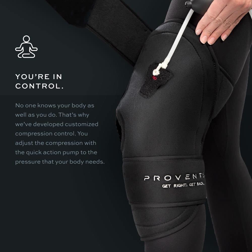 Faja de Compresión Fría para Rodilla Alivio Dolor - Inflable