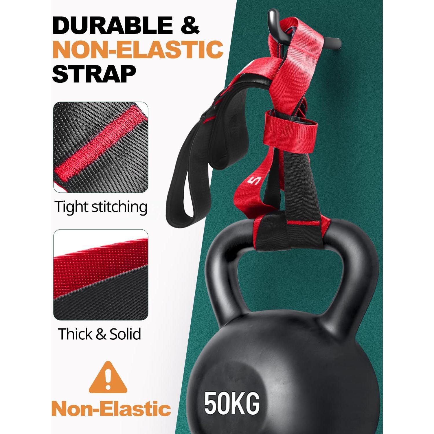 Correa de Estiramiento Trideer 205.74 cm Nylon para Yoga y Terapia