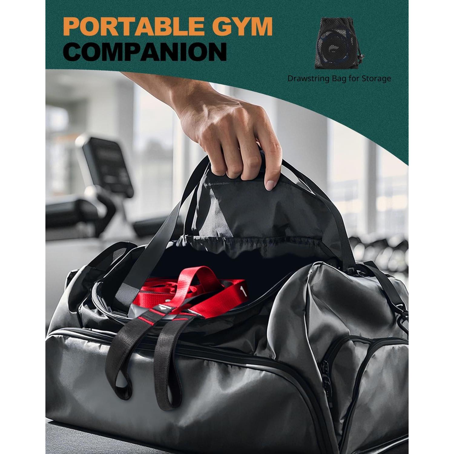 Correa de Estiramiento Trideer 205.74 cm Nylon para Yoga y Terapia