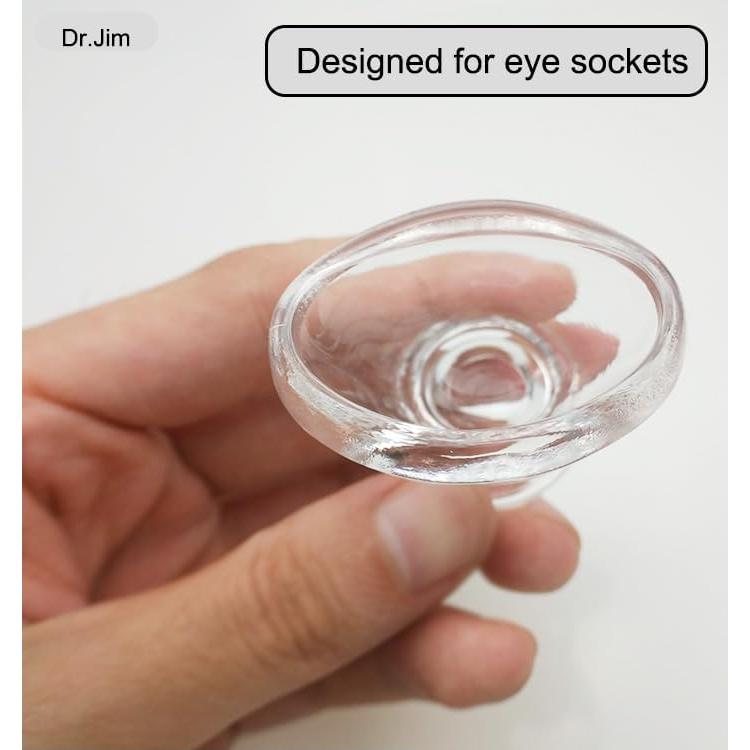 Vaso de Lavado de Ojos Dr.Jim con Contenedor de Almacenamiento