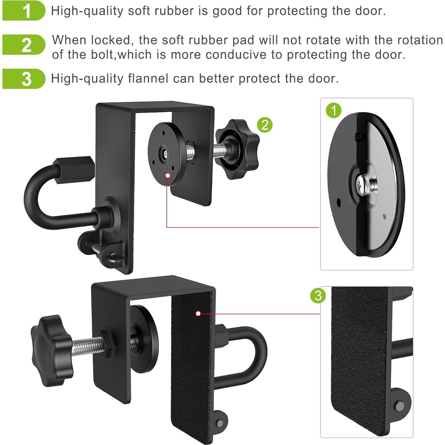 Anclaje de Puerta Kipika - Polea para Hombro - Rehabilitación