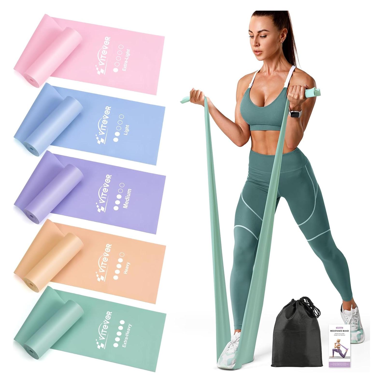 Bandas de Estiramiento VITEVER - 5 Niveles de Resistencia