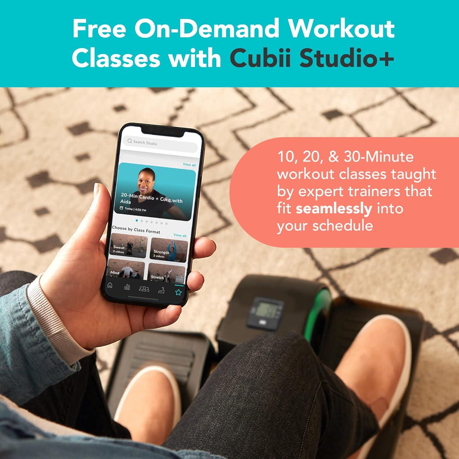 Cubii JR1 Elíptica Bajo Escritorio Compacta para Fitness