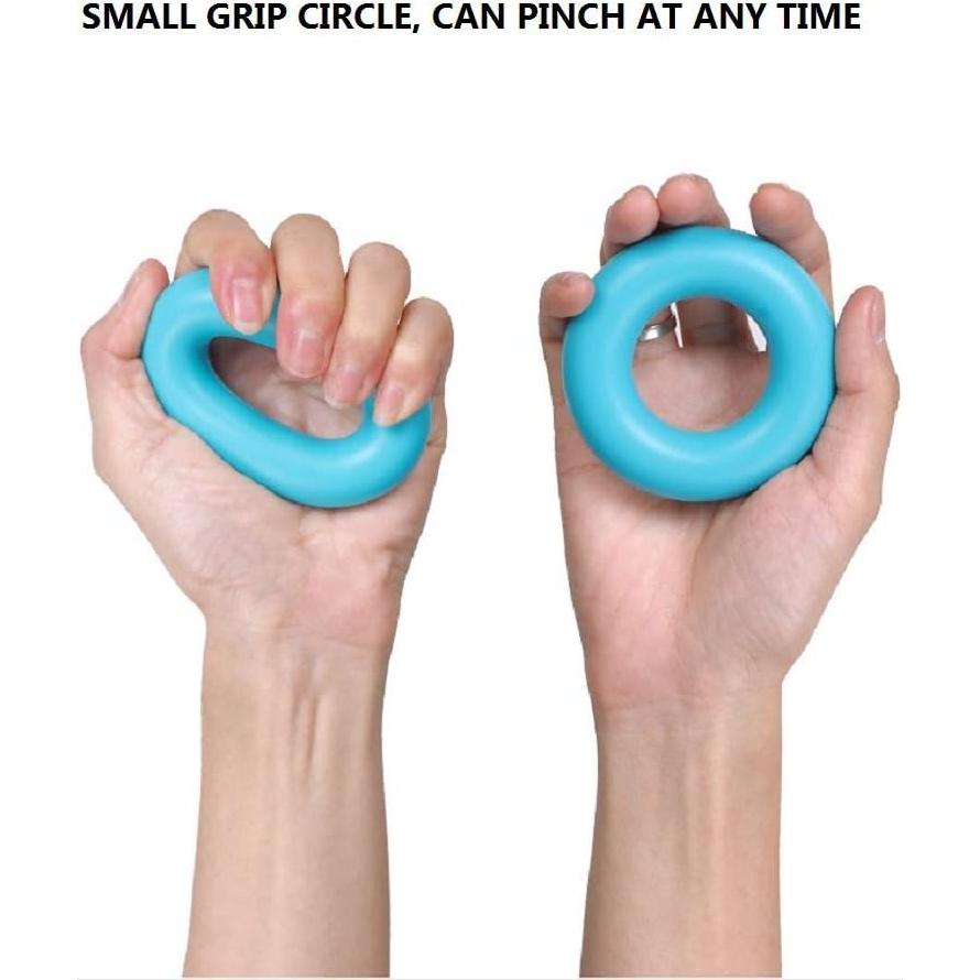 Entrenador de Fuerza de Agarre SANDAO - Anillos de Silicona 3 PCS