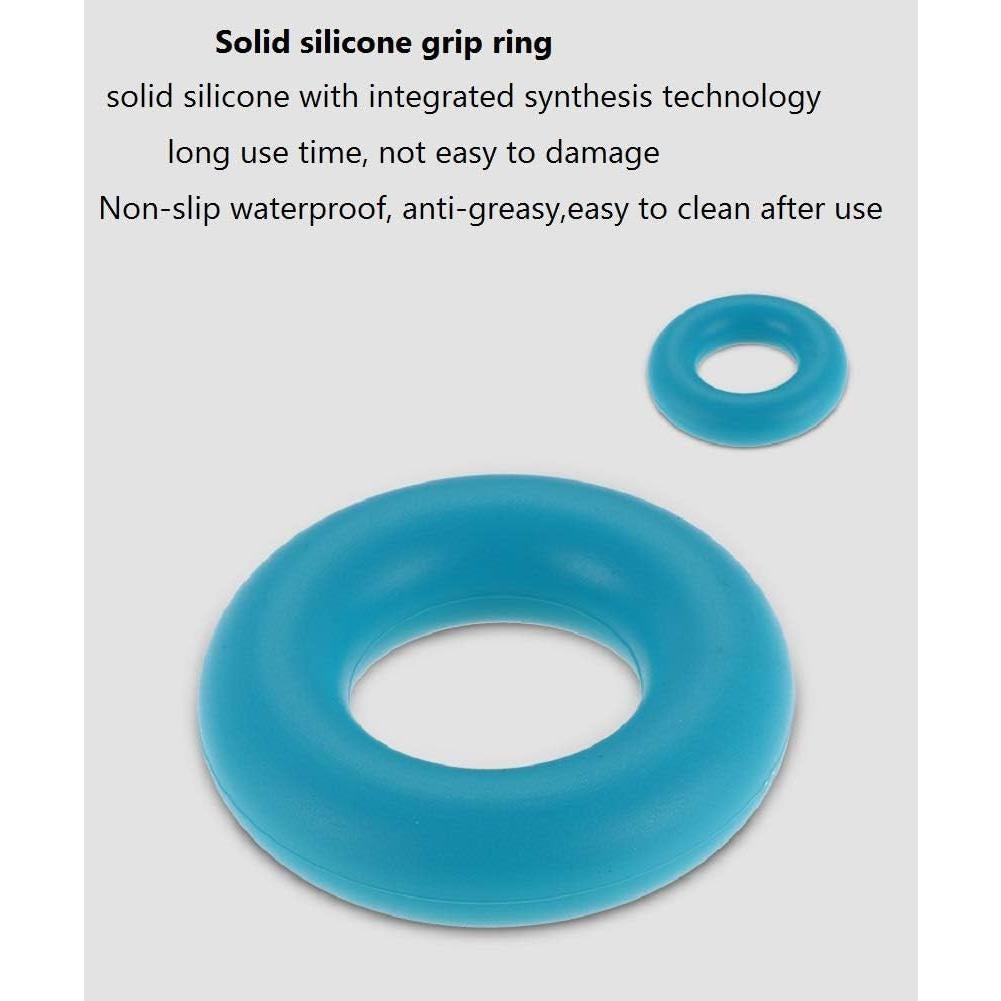 Entrenador de Fuerza de Agarre SANDAO - Anillos de Silicona 3 PCS