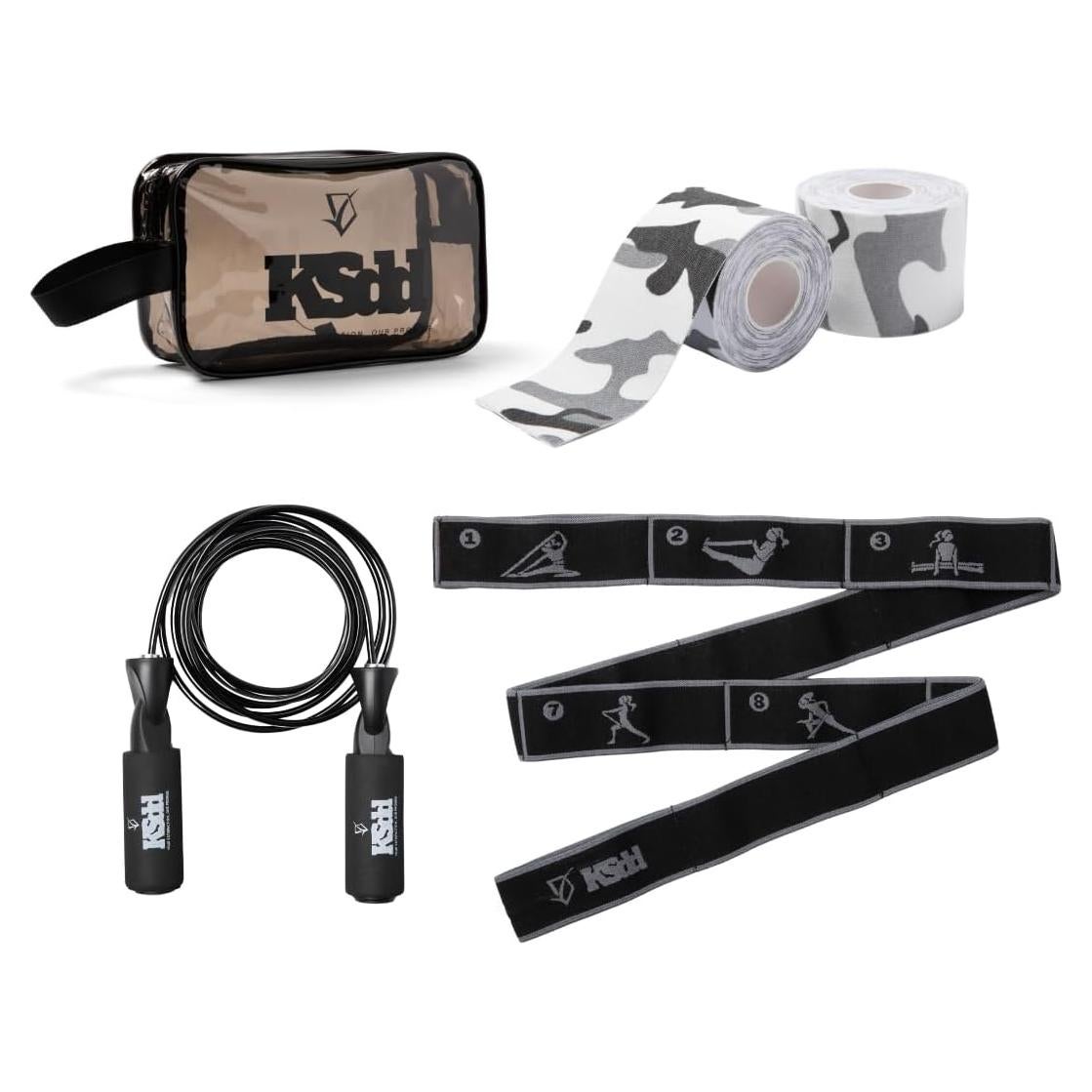 Kit de Entrenamiento KSDD Flex & Entrena - Banda, Cinta y Cuerda