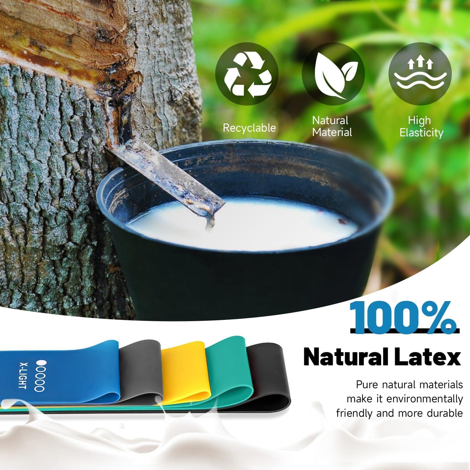 Bandas de Resistencia ROSAPOAR 5 Piezas 2.27-18.14 kg