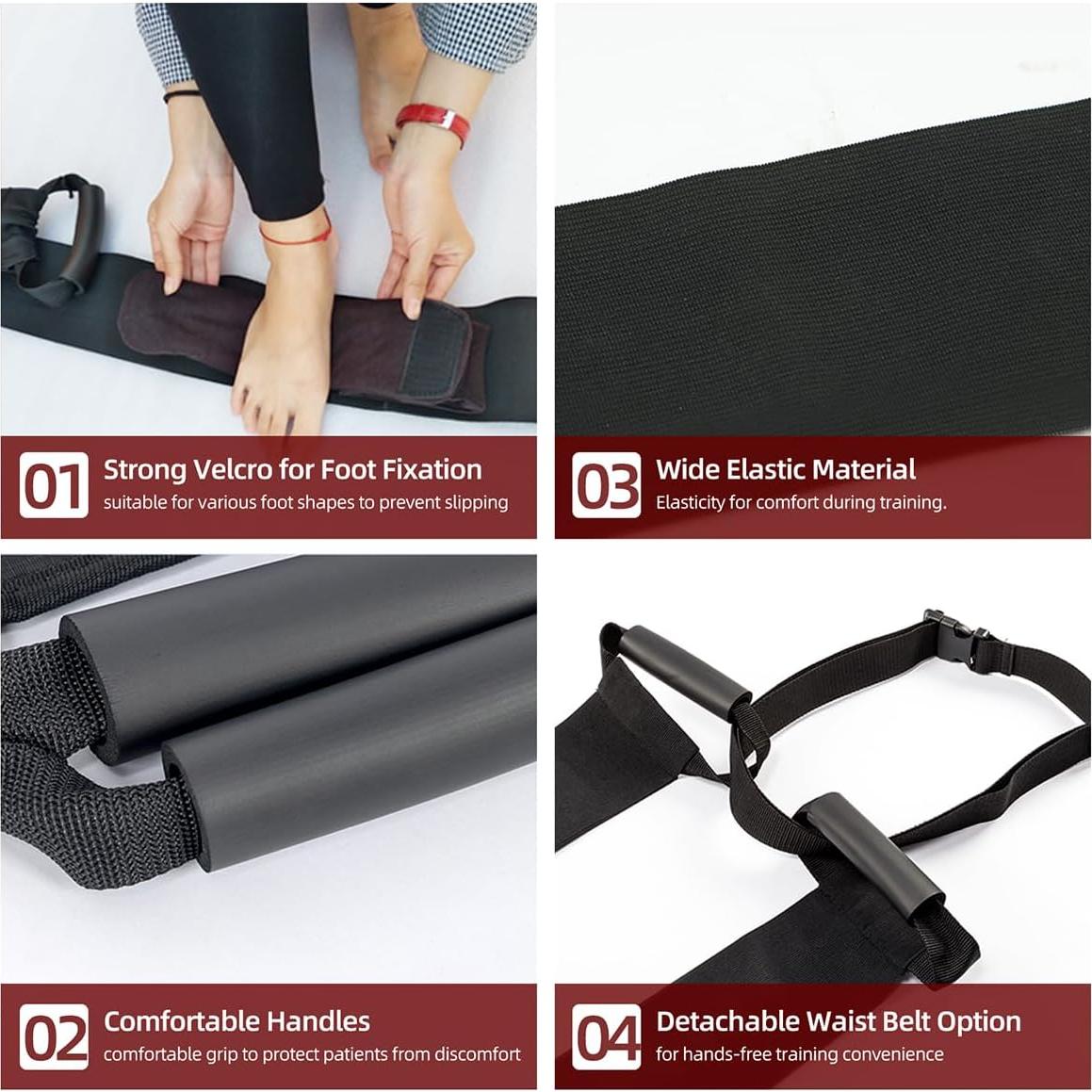 Banda de Resistencia CRAZY ROSA 30.48 cm con Cinturón