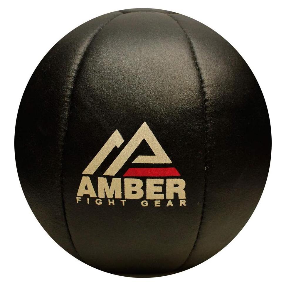 Bola de Medicina de Cuero Amber Fight Gear 25lb (11.34 kg)