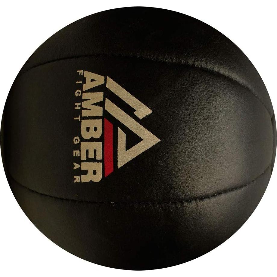 Bola de Medicina de Cuero Amber Fight Gear 25lb (11.34 kg)