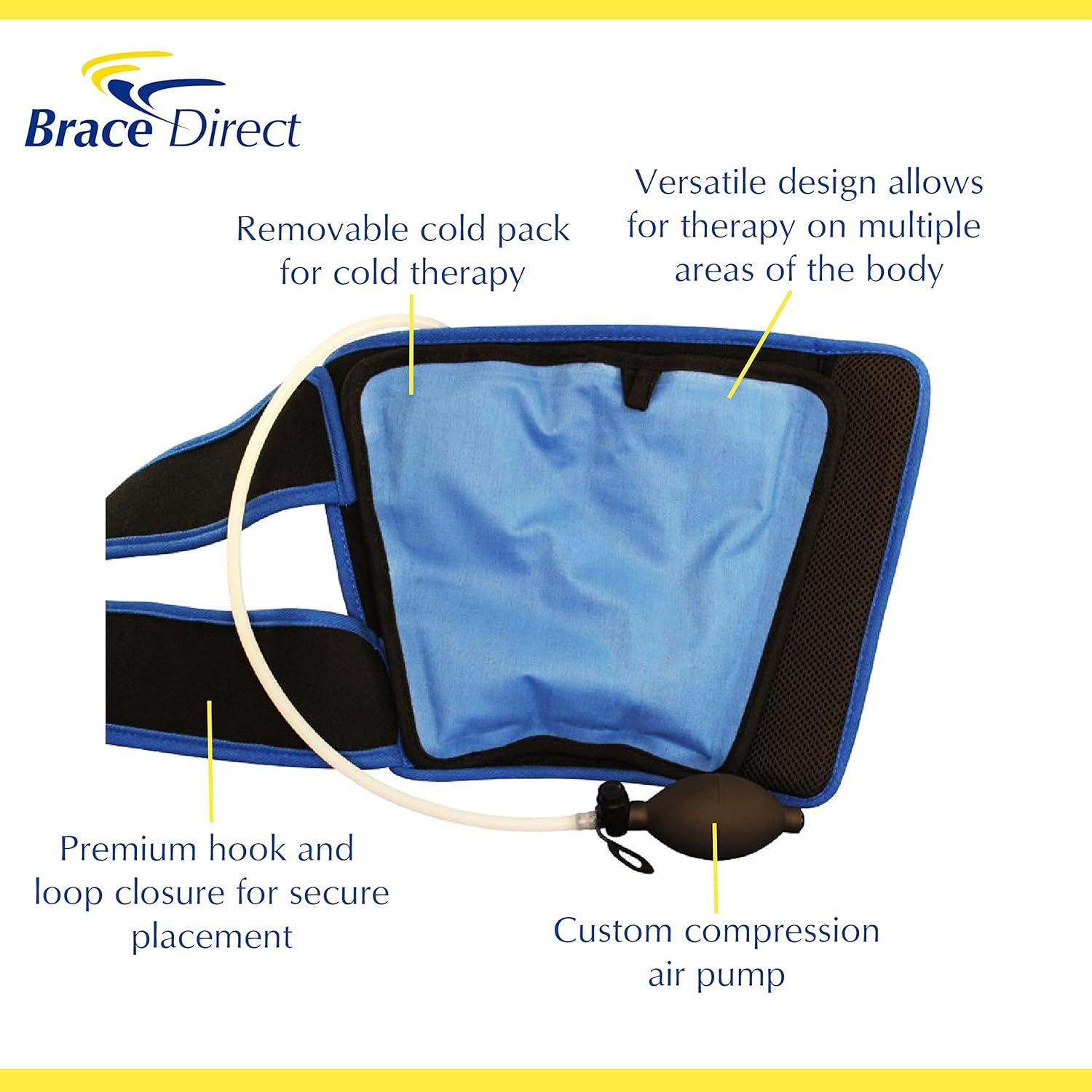 Envoltura de Muslo Crioterapia Brace Direct con Compresión Ajustable