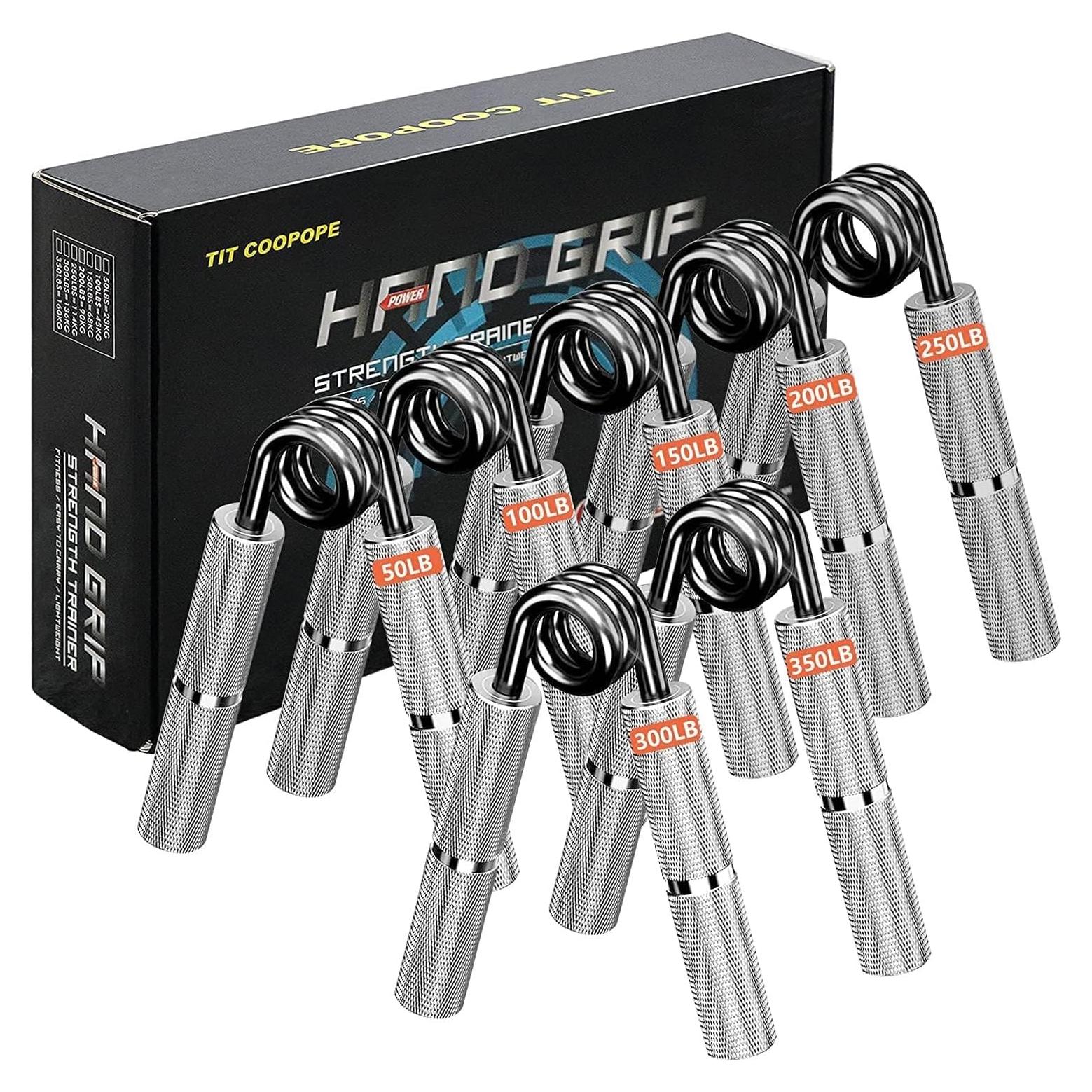 Ejercitador de Agarre TIT COOPOPE 7 Niveles 50-350Lbs