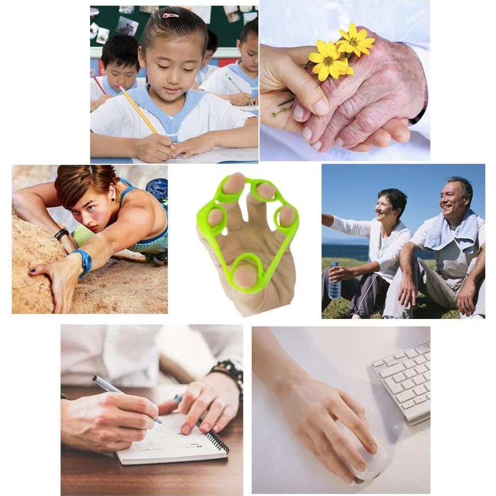 Ejercitador de Dedos FMELAH - Set de 3 Piezas Silicona