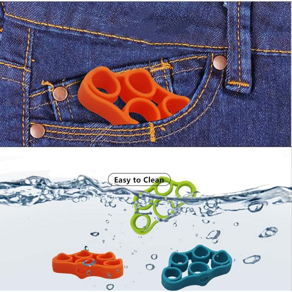 Ejercitador de Dedos FMELAH - Set de 3 Piezas Silicona