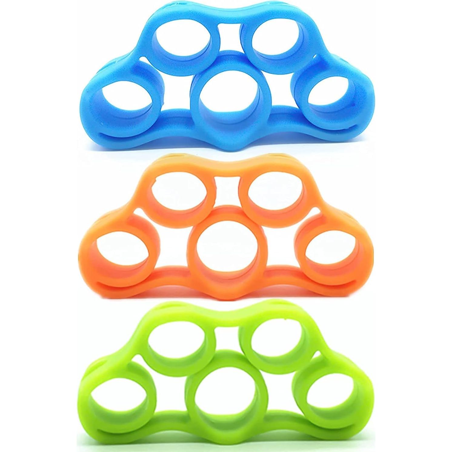 Ejercitador de Dedos FMELAH - Set de 3 Piezas Silicona