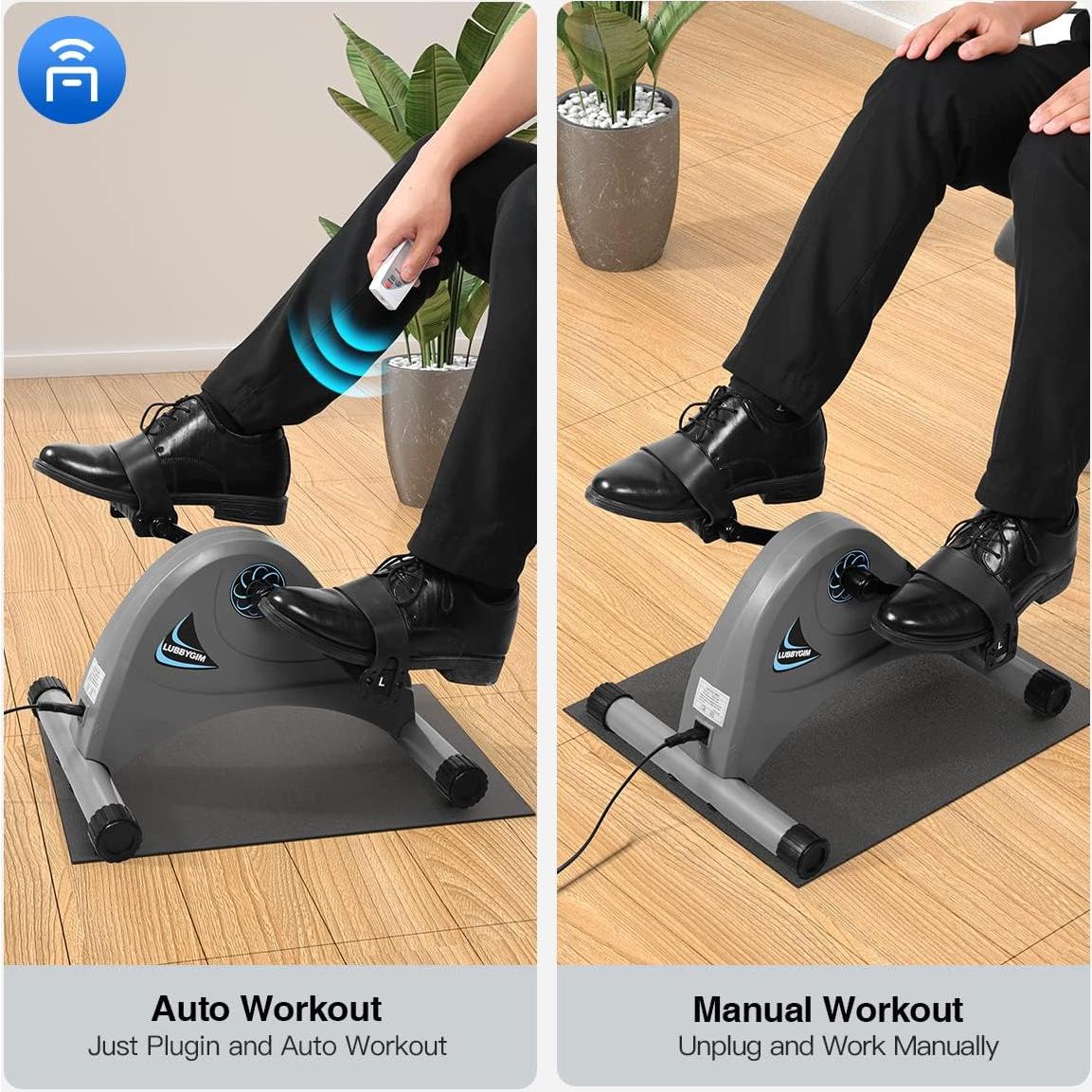 Ejercitador de Pedales Eléctrico LUBBYGIM Mini para Rehabilitación